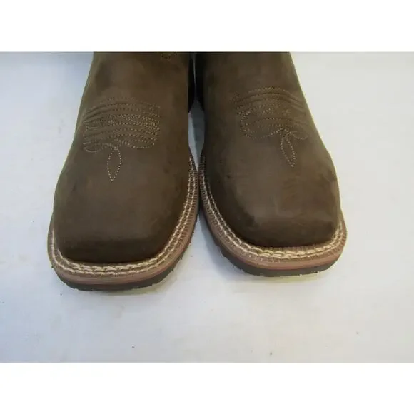 Ariat Hybrid Rancher H20 Mens Size 11 EE Brown Leather Waterproof Boot 10014067